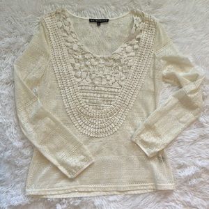 Brixon Ivy sheer lace top